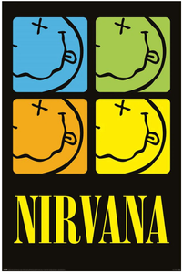 Nirvana - Smiley Squares