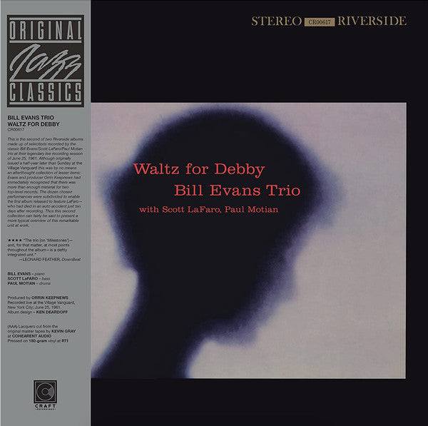 Bill Evans Trio* – Waltz For Debby