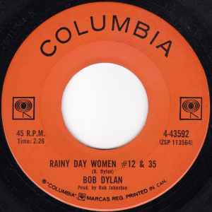 Bob Dylan – Rainy Day Women #12 & 35