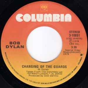 Bob Dylan – Changing Of The Guards