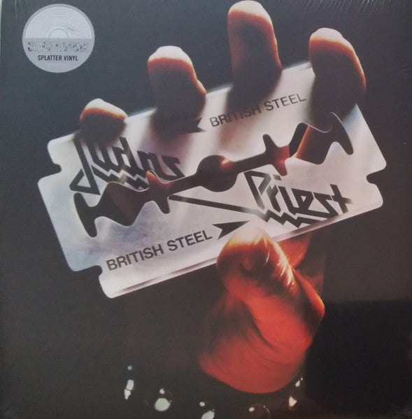 Judas Priest – British Steel (Black & White Splatter)