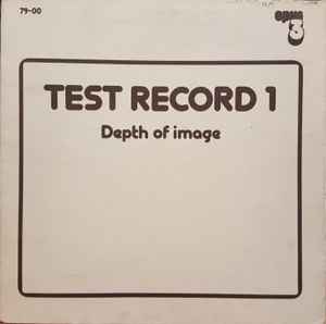 Various – Test Record 1 - Depth Of Image