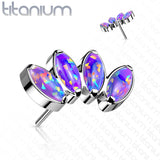 4 Marquise Opal Fan Top