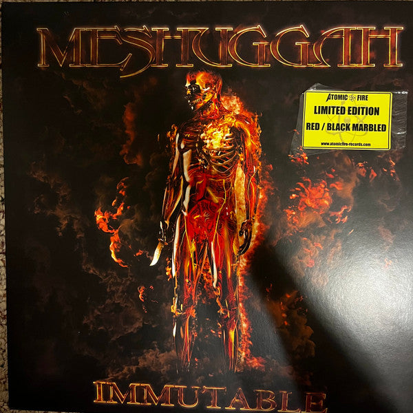 Meshuggah – Immutable (Clear / Red-Transparent Marbled)