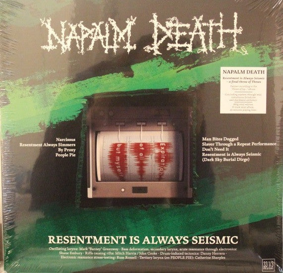 Napalm Death - Resentment Is Always Seismic - A Final Throw Of Throes