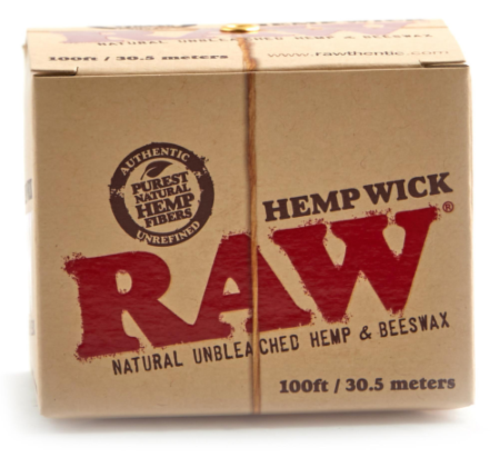 Raw Natural Wick 100FT